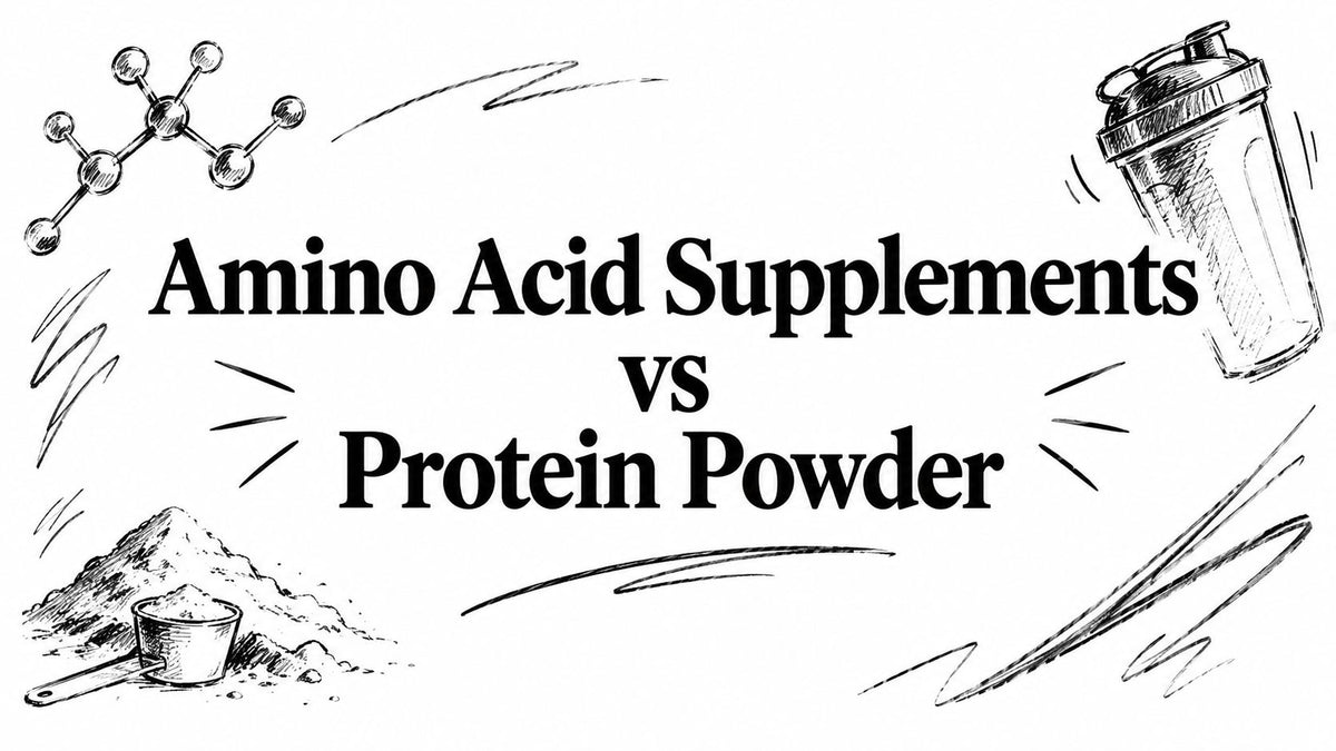 Amino Acid Supplements vs Protein Powder