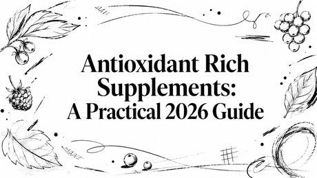 Antioxidant Rich Supplements: A Practical 2026 Guide