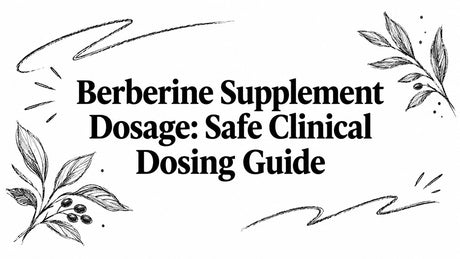Berberine Supplement Dosage: Safe Clinical Dosing Guide