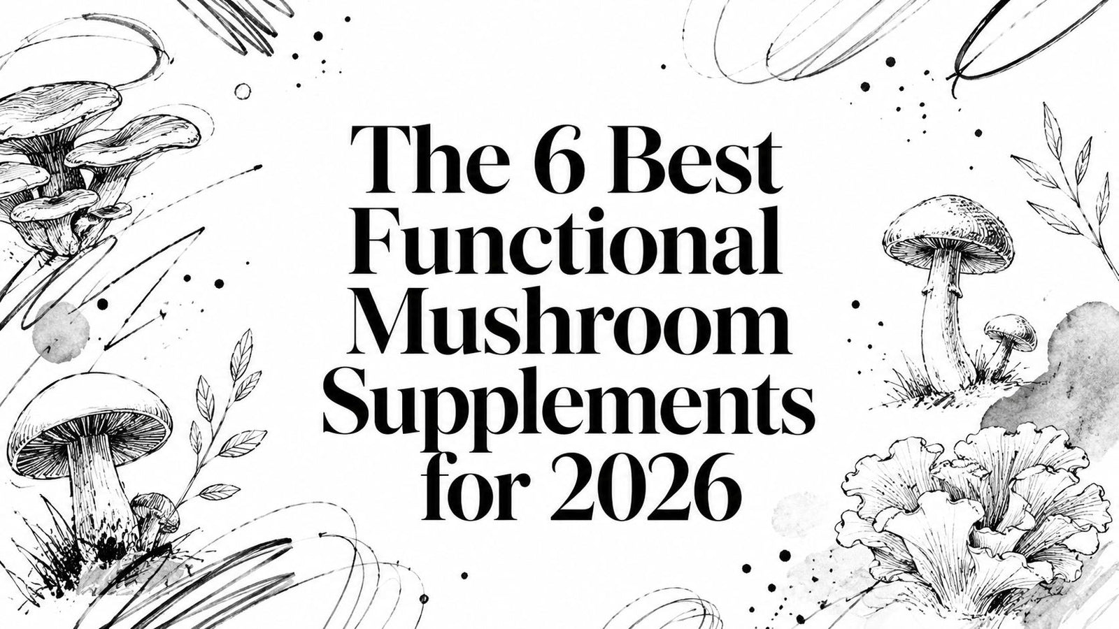 The 6 Best Functional Mushroom Supplements for 2026