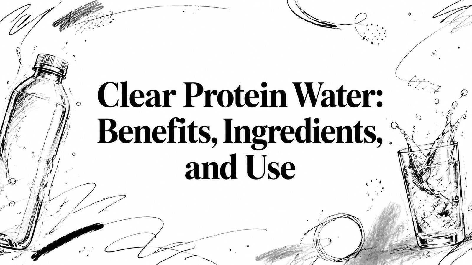 Clear Protein Water: Benefits, Ingredients, and Use