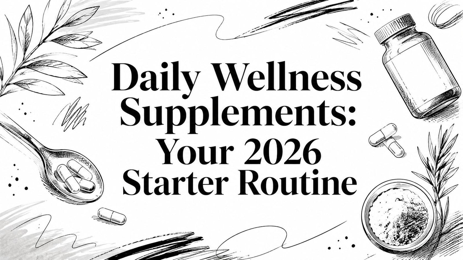 Daily Wellness Supplements: Your 2026 Starter Routine