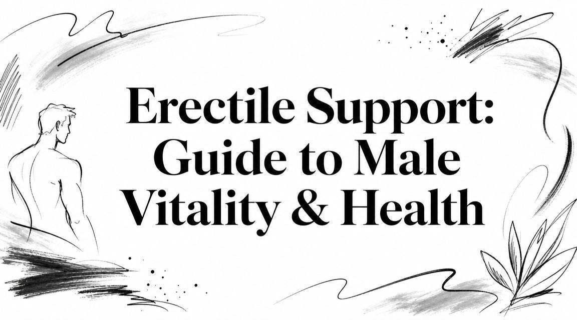 Erectile Support: Guide to Male Vitality & Health
