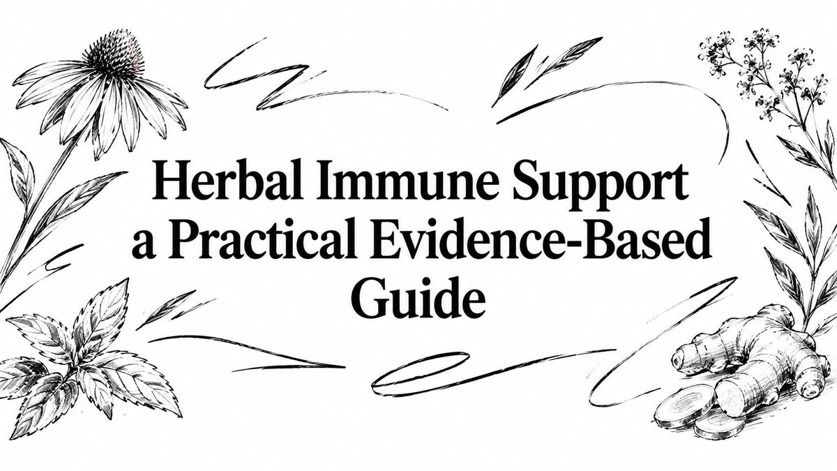 Herbal Immune Support a Practical Evidence-Based Guide