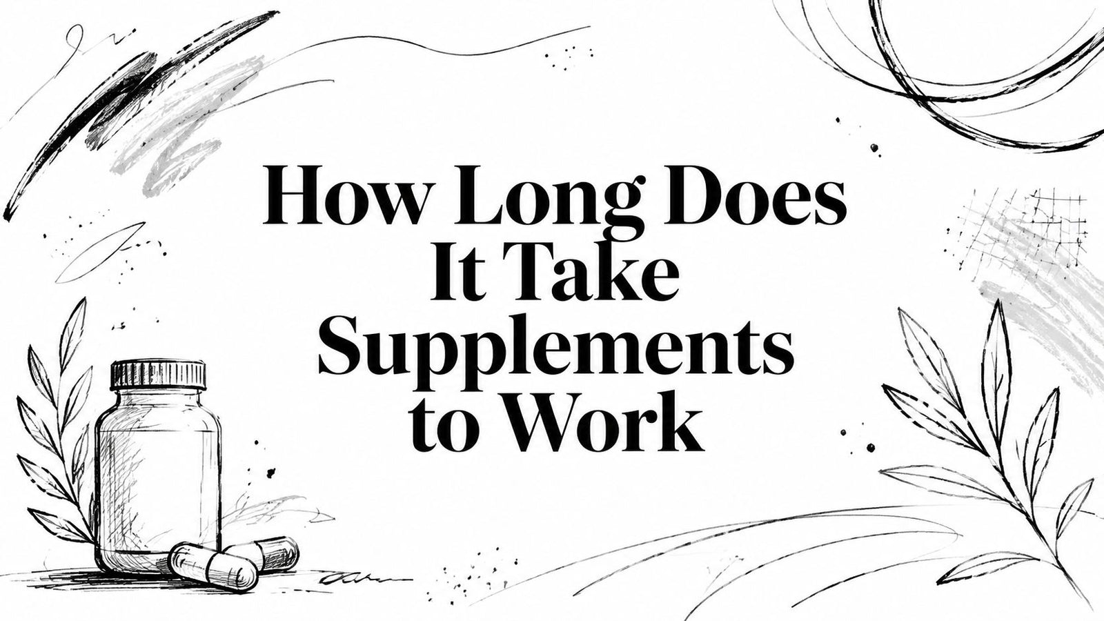How Long Does It Take Supplements to Work