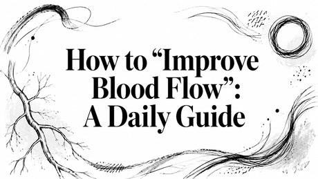 How to “Improve Blood Flow”: A Daily Guide