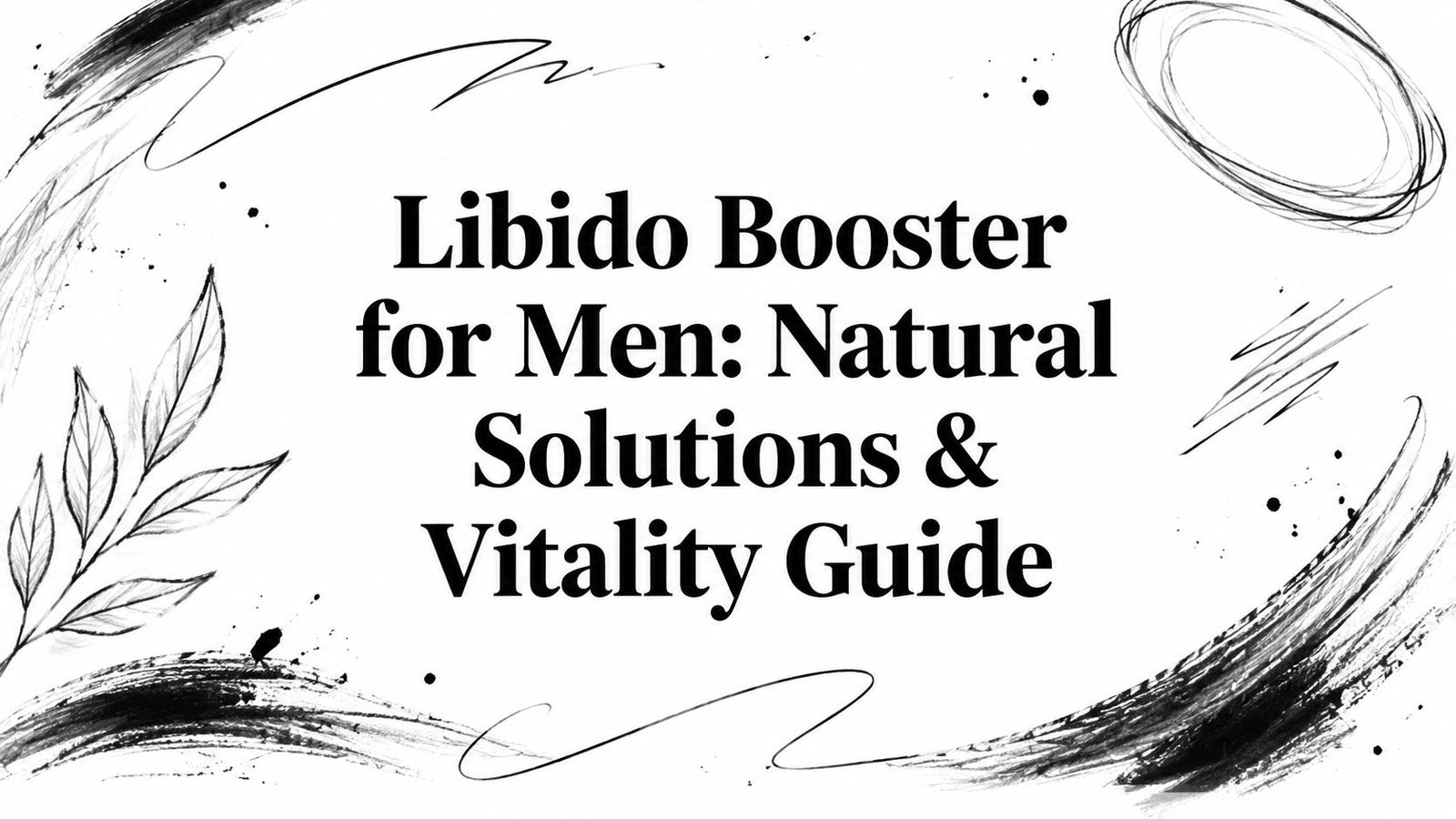 Libido Booster for Men: Natural Solutions & Vitality Guide