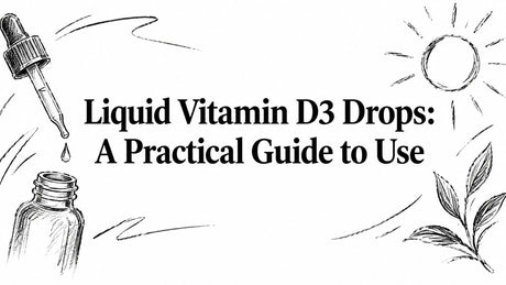 Liquid Vitamin D3 Drops: A Practical Guide to Use