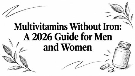 Multivitamins Without Iron: A 2026 Guide for Men and Women