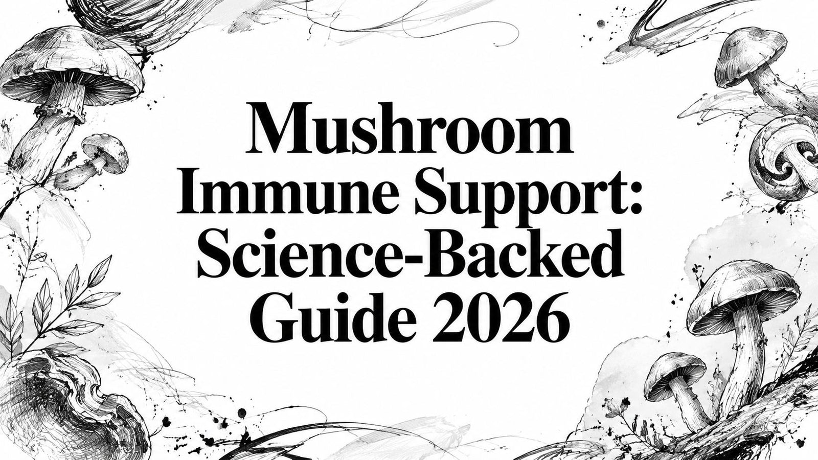 Mushroom Immune Support: Science-Backed Guide 2026