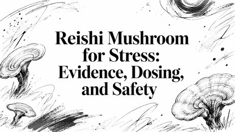 Reishi Mushroom for Stress: Evidence, Dosing, and Safety