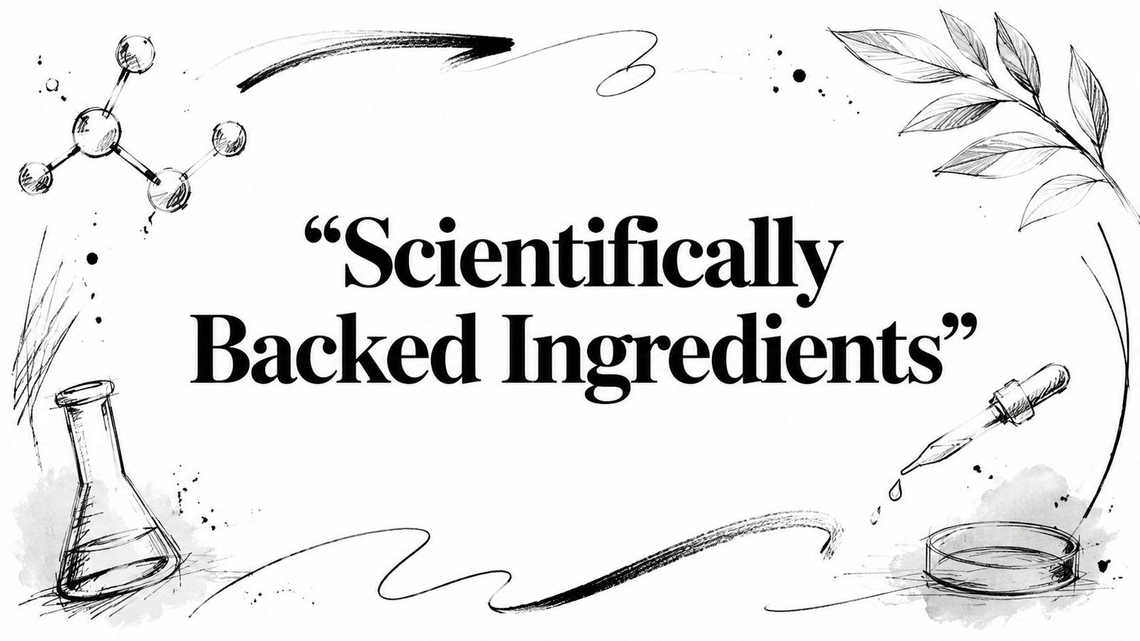 “Scientifically Backed Ingredients”
