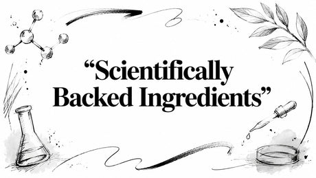 “Scientifically Backed Ingredients”