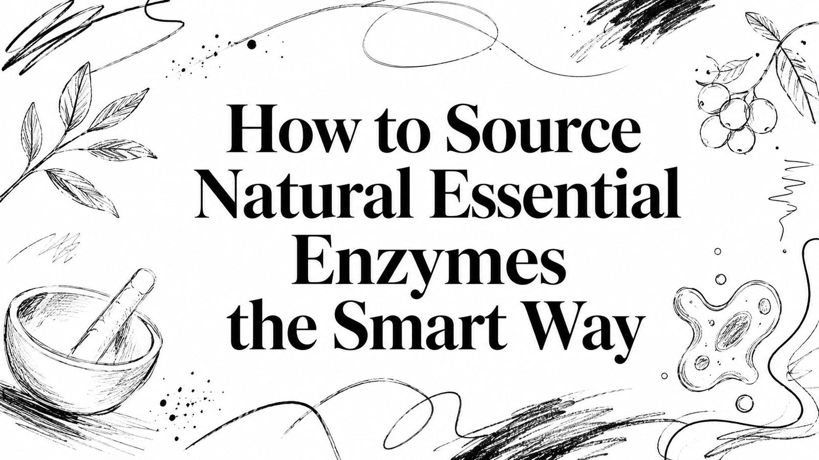 How to Source Natural Essential Enzymes the Smart Way
