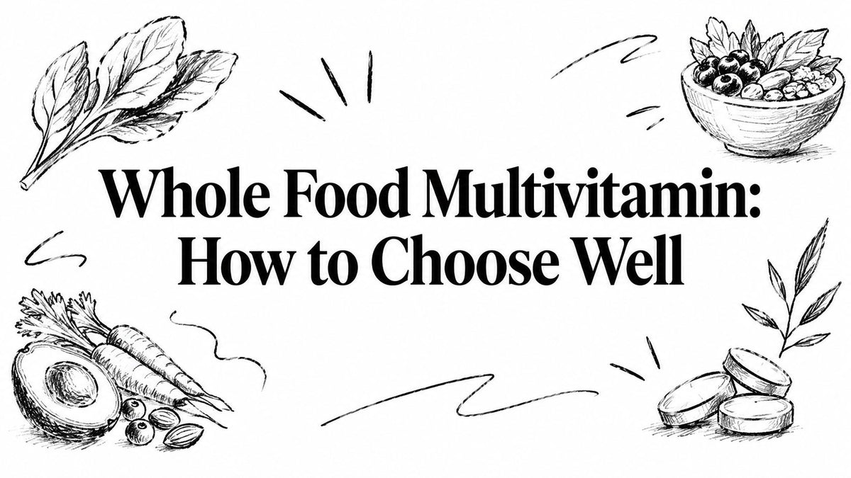 Whole Food Multivitamin: How to Choose Well