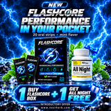 Flashcore 20 Oral Strip + All Night free 10 capsules
